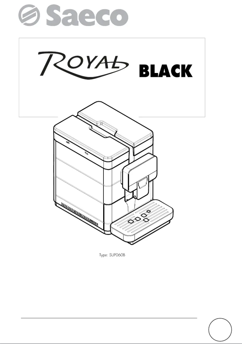 Page n°1 - Manuel utilisateur Saeco Royal BLACK