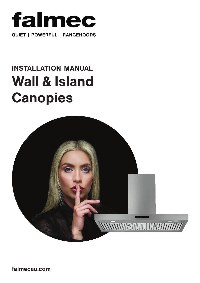 Page 1 de la notice Manuel utilisateur Falmec F5RM90B2-ER1140