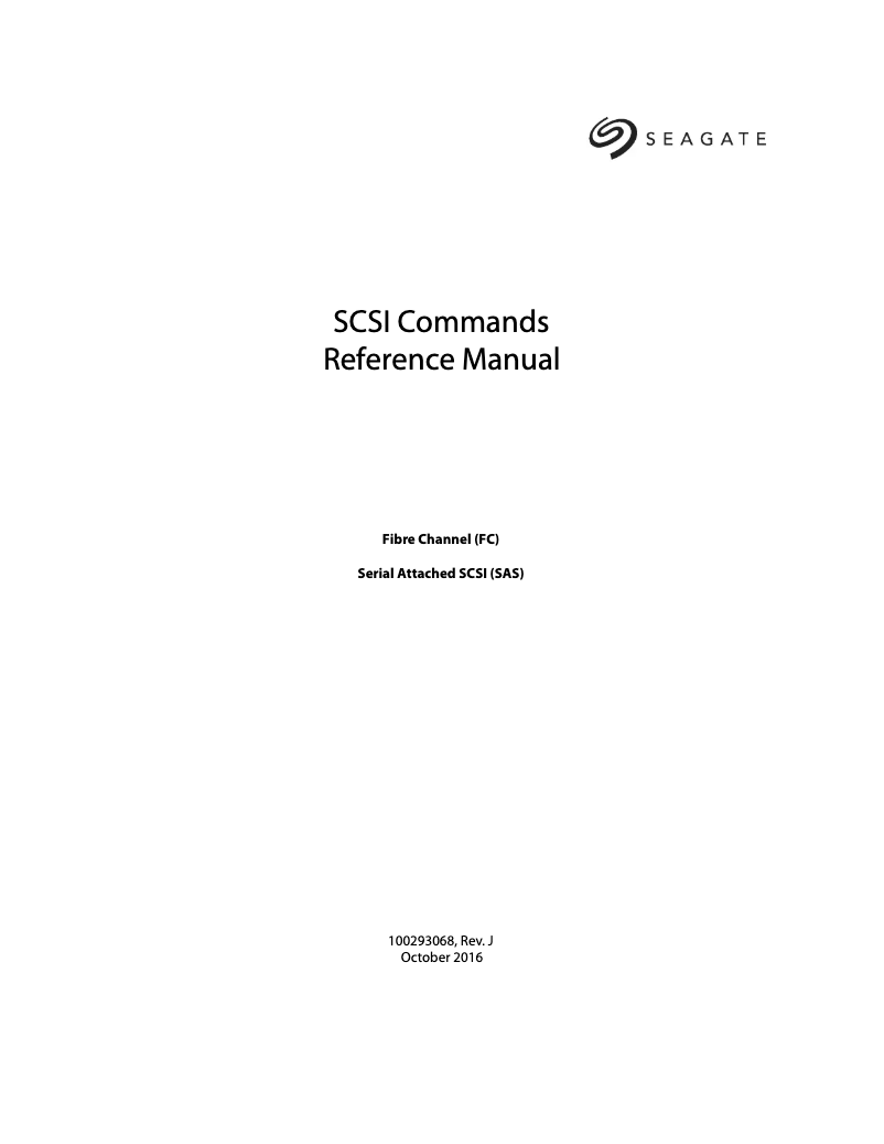 Page n°1 - Manuel utilisateur Seagate Archive HDD