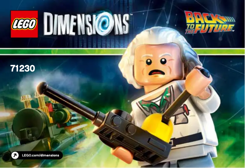 Page n°1 - Manuel utilisateur Lego Dimensions 71230