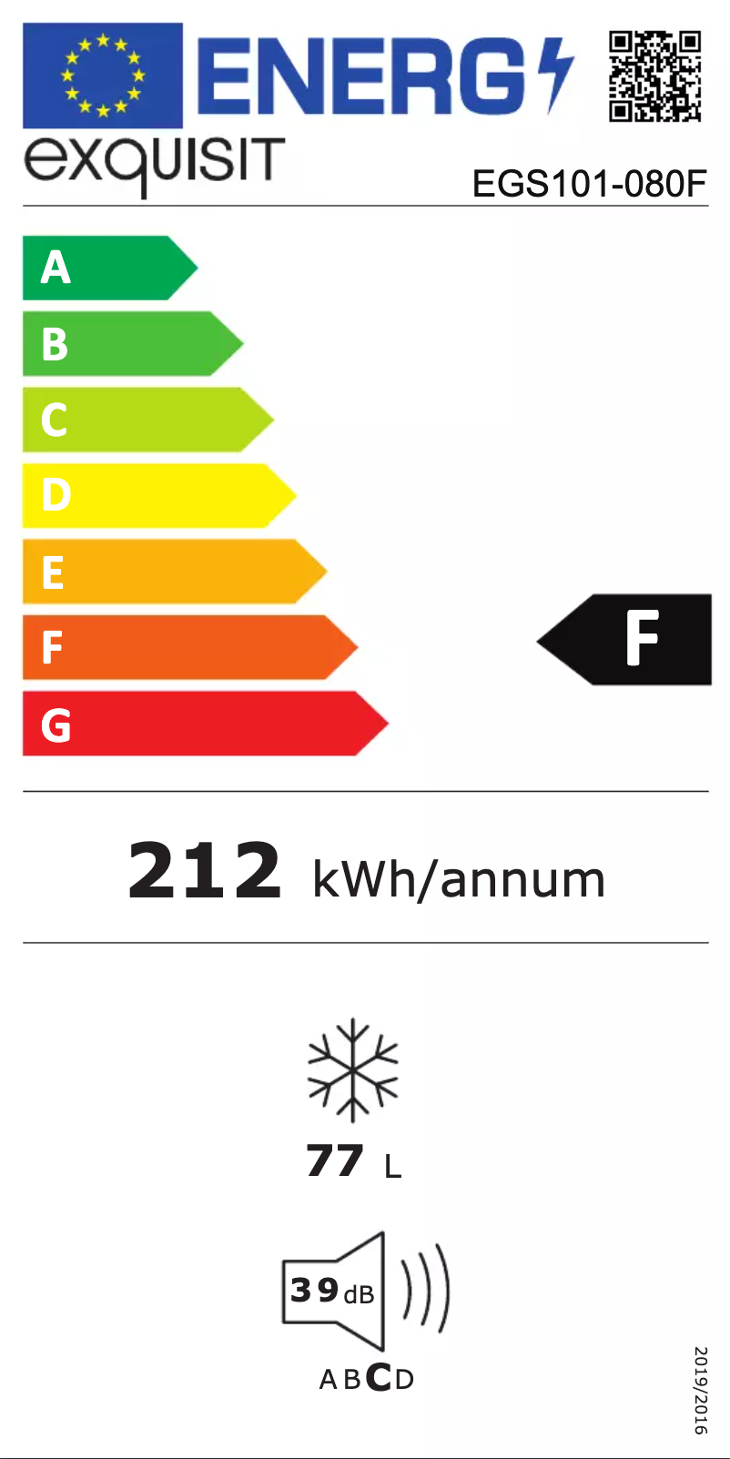 Image de la première page du manuel de l'appareil EGS101-080F