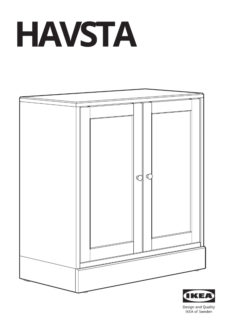 Imagen de la primera página del manual del dispositivo HAVSTA 005.292.42