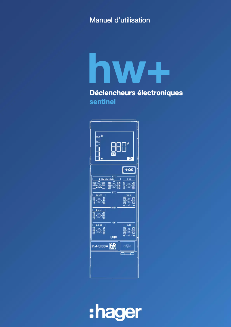 Page n°1 - Manuel utilisateur Hager HW1E312FB