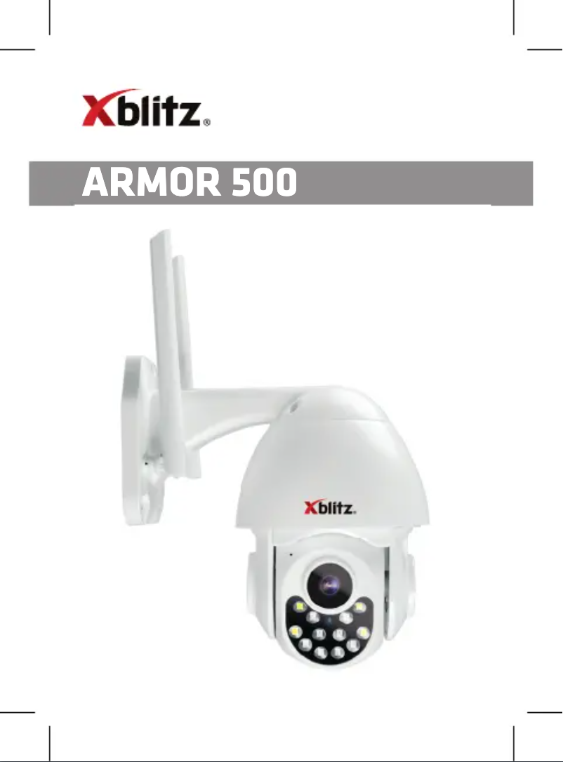 Page n°1 - Manuel utilisateur Xblitz Armor 500