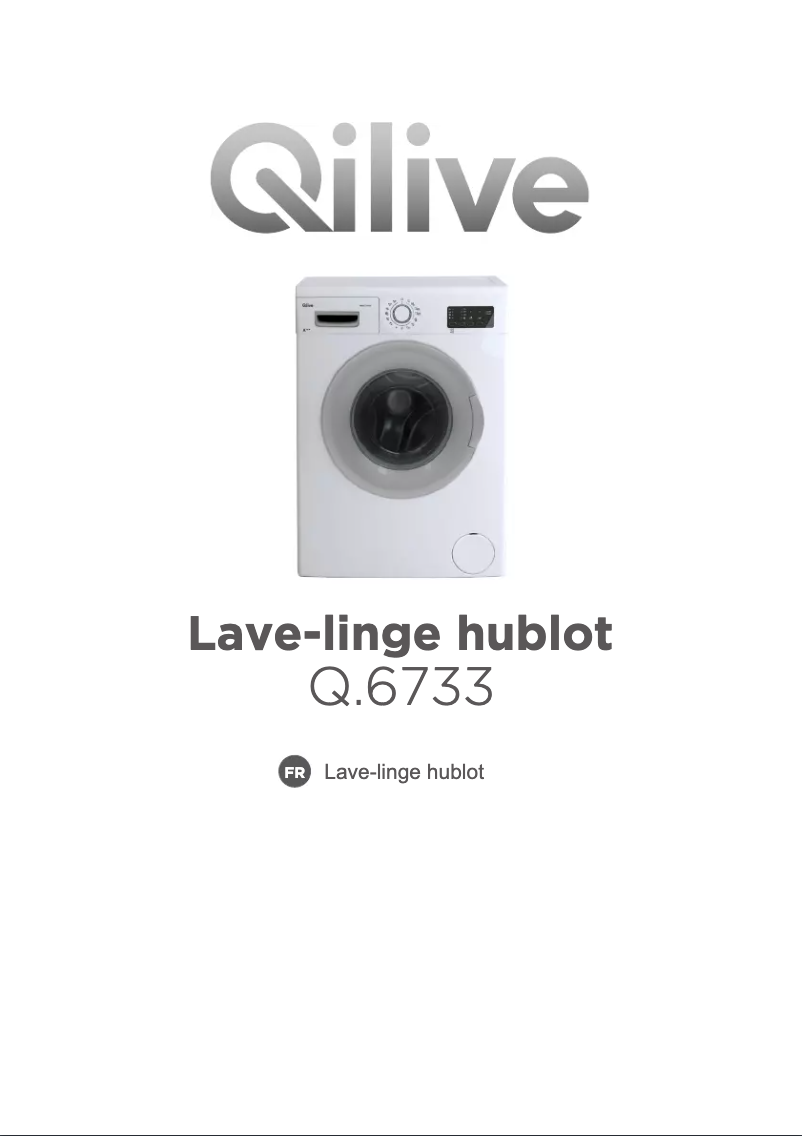 Page n°1 - Manuel utilisateur Qilive Q.6733