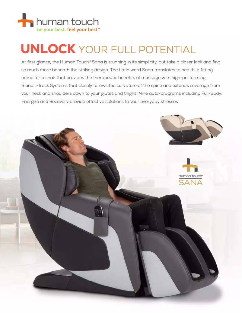 Page n°1 - Brochure Human Touch Sana