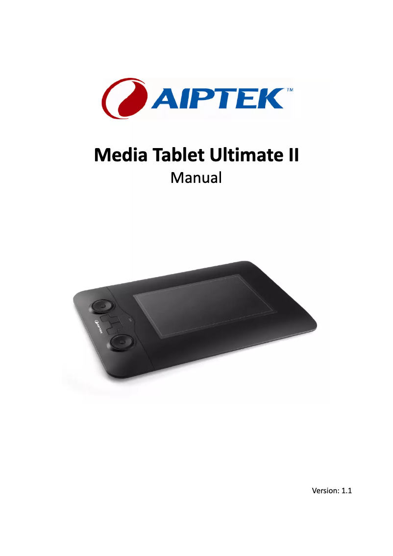 Page 1 de la notice Manuel utilisateur Aiptek Ultimate II