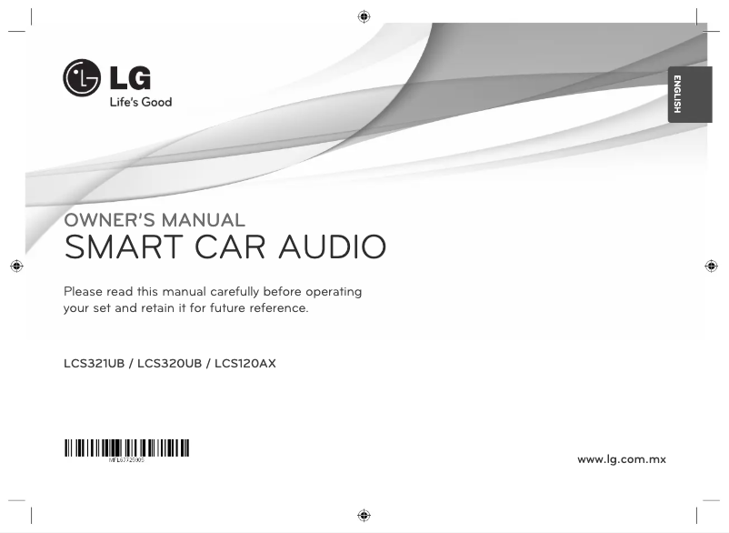 Página 1 del manual Manual de usuario LG LCS321UBP1A