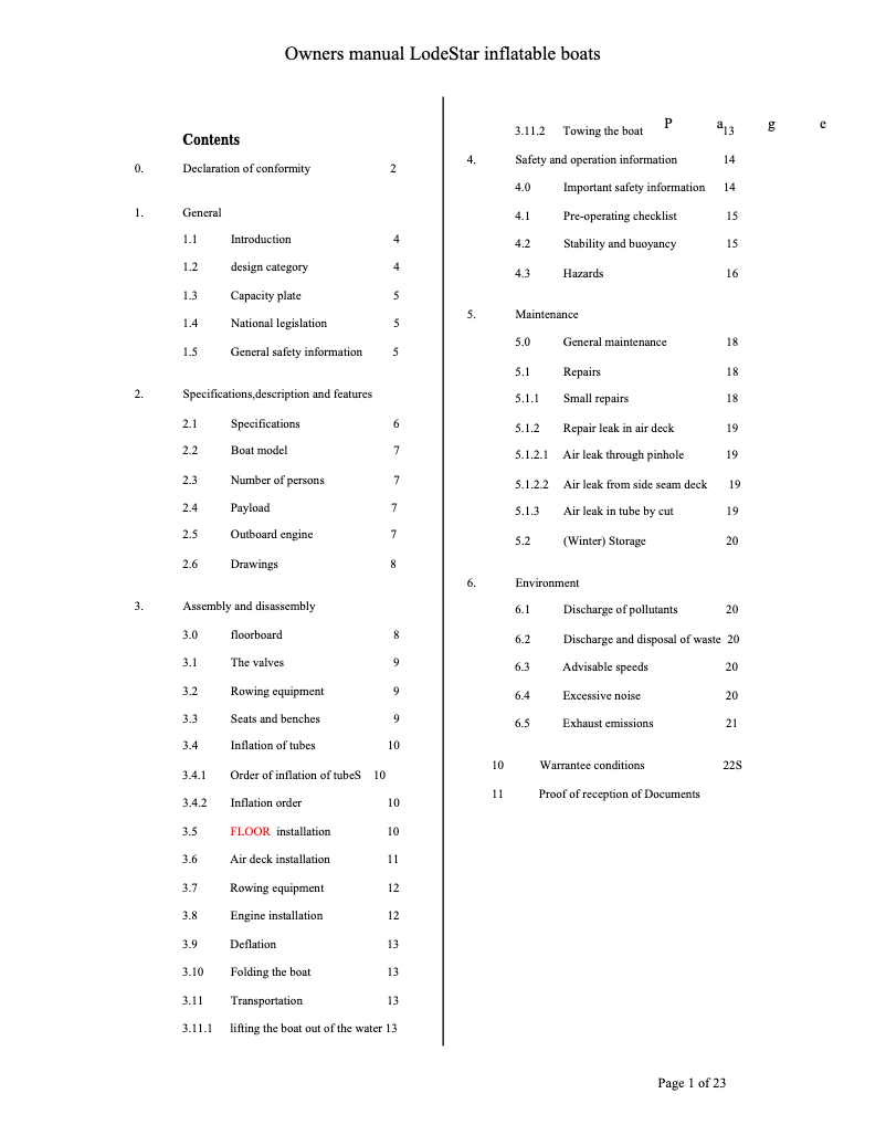 Image de la première page du manuel de l'appareil NS 230