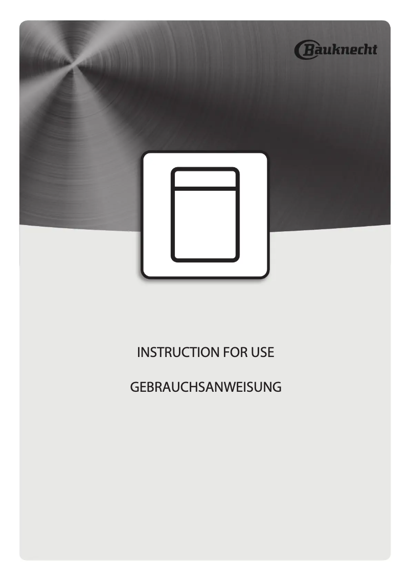 Page 1 de la notice Manuel utilisateur Bauknecht BCIF 5O539 PLET