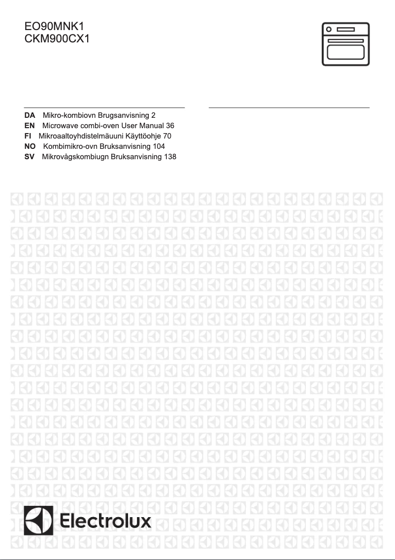 Image de la première page du manuel de l'appareil EO90MNK1