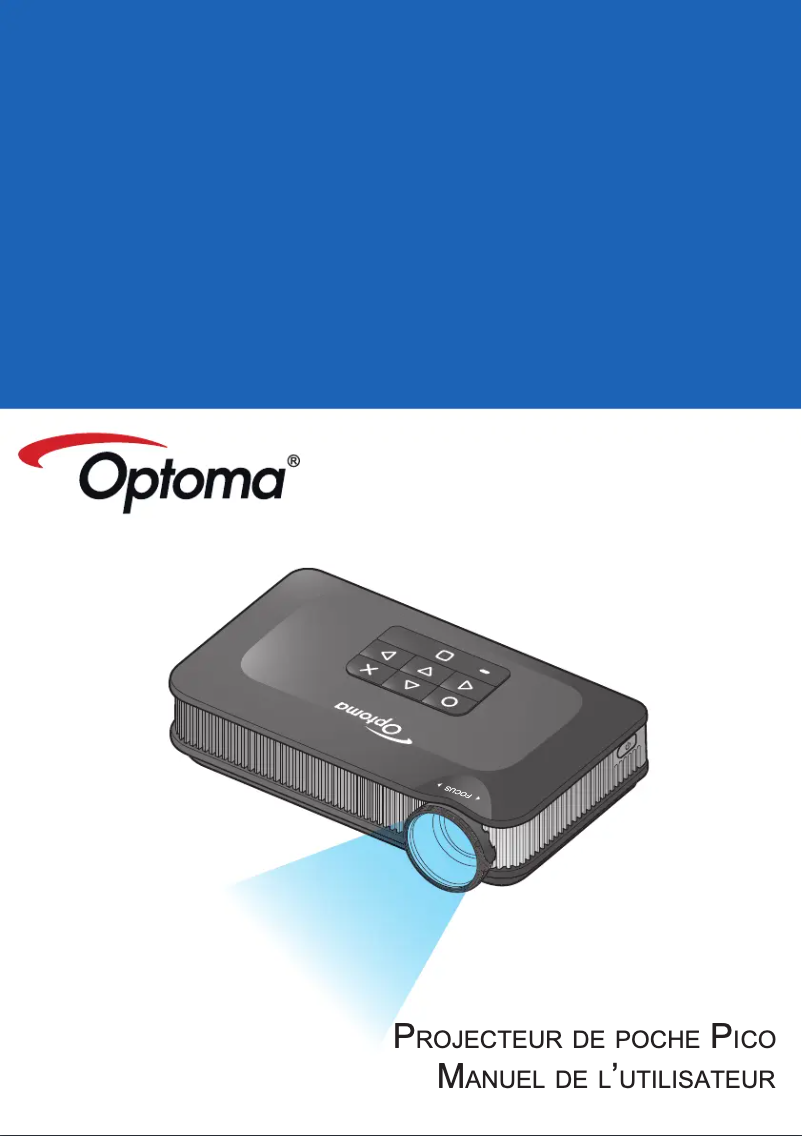 Page n°1 - Manuel utilisateur Optoma Pico 320