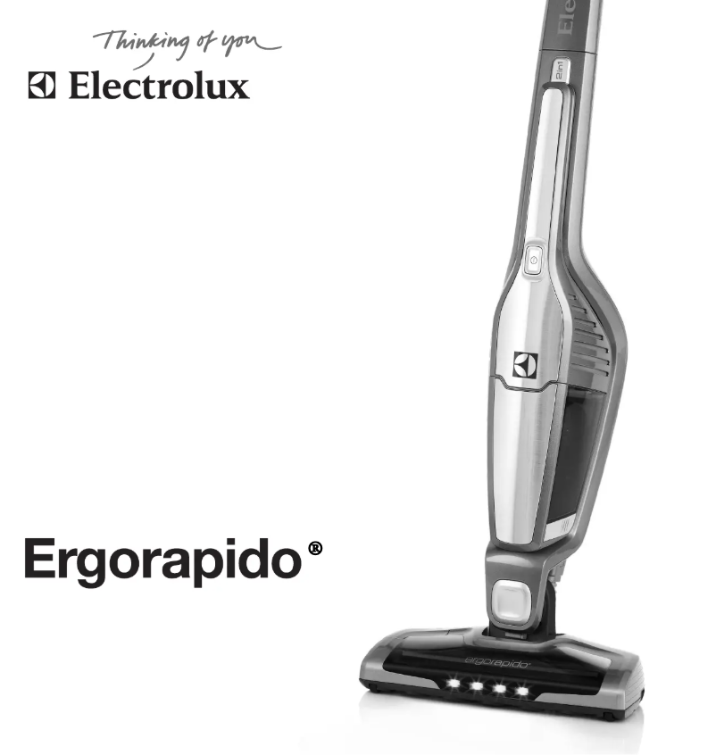 Page n°1 - Manuel utilisateur Electrolux Ergorapido Power EL2029