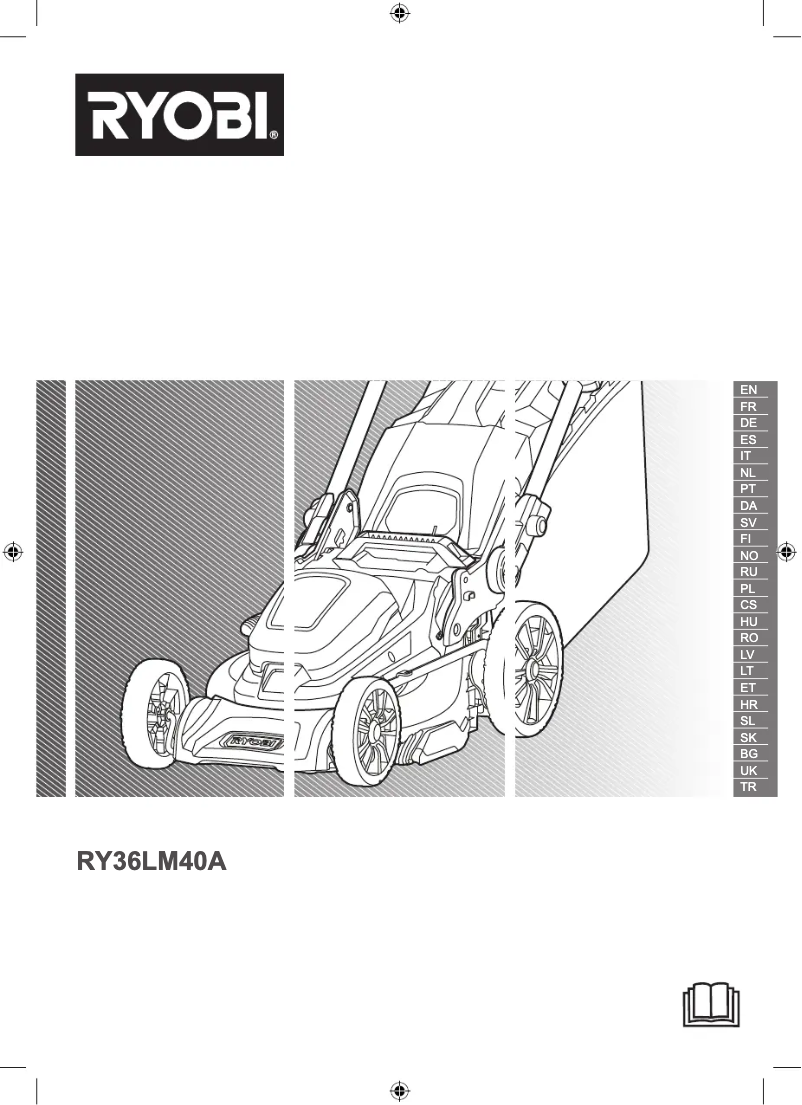 Page 1 de la notice Manuel utilisateur RYOBI Max Power RY36LM40A