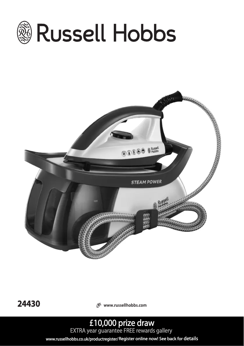 Page n°1 - Manuel utilisateur Russell Hobbs Steam Power 24430