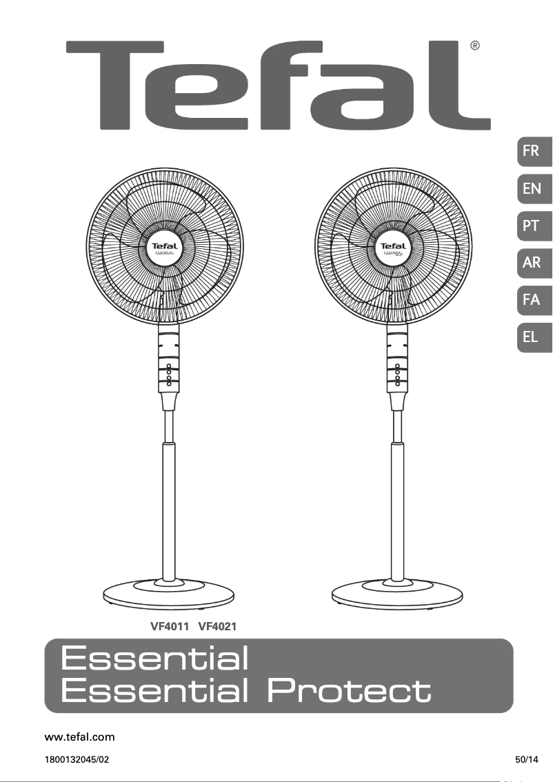 Page n°1 - Manuel utilisateur Tefal Essential VF4011