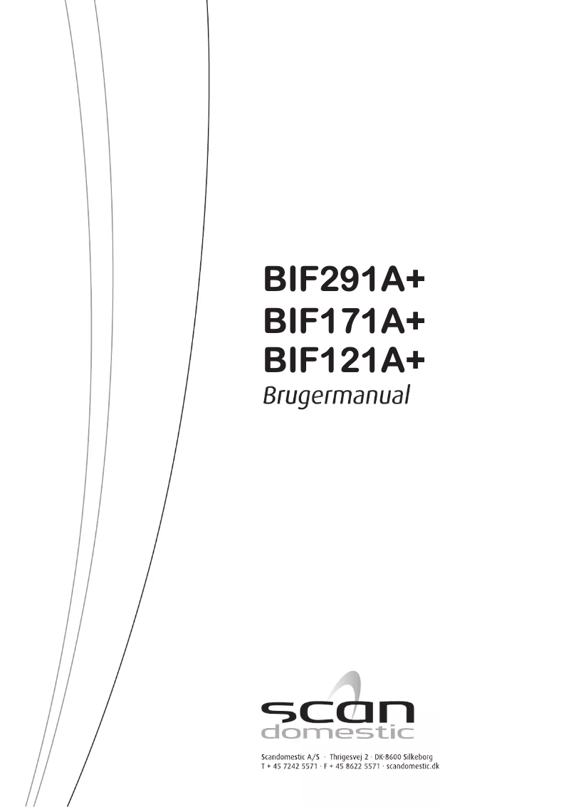 Image de la première page du manuel de l'appareil BIF 121