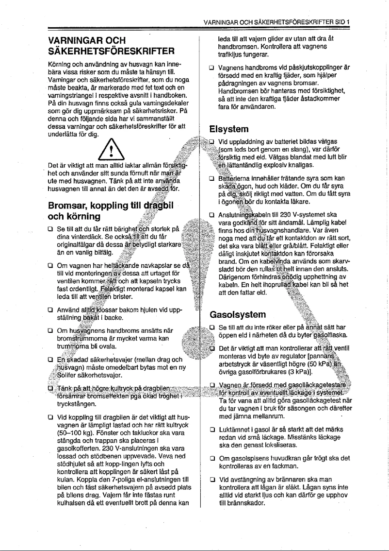 Page n°1 - Manuel utilisateur Solifer S5T (1999)