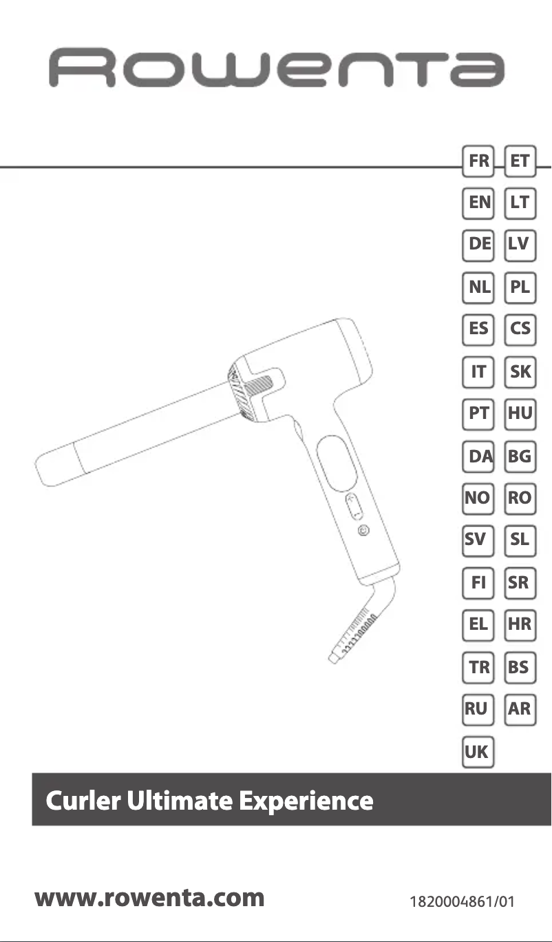 Página 1 del manual Manual de usuario Rowenta Ultimate Experience Air Care CF4310