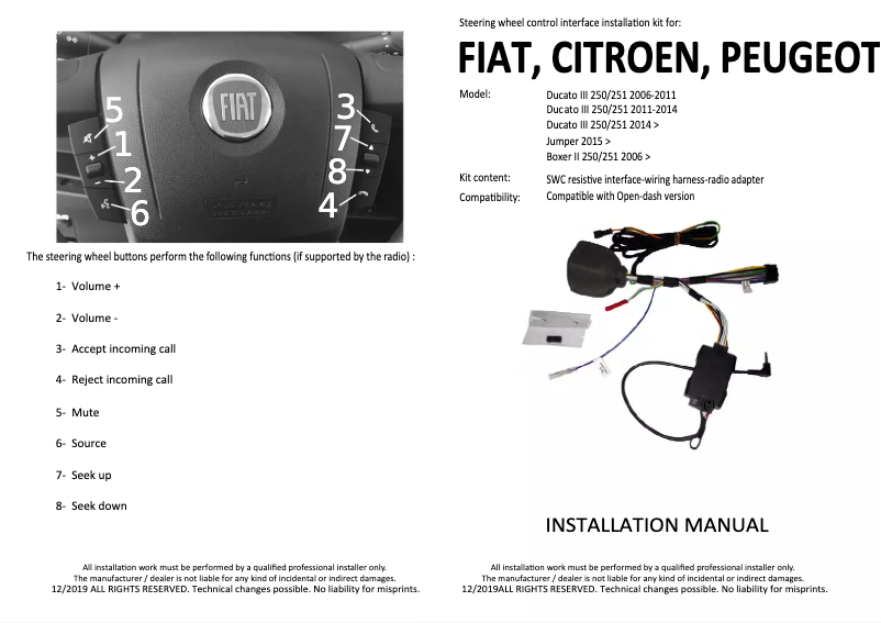 Page 1 de la notice Manuel utilisateur Alpine APF-S101FI