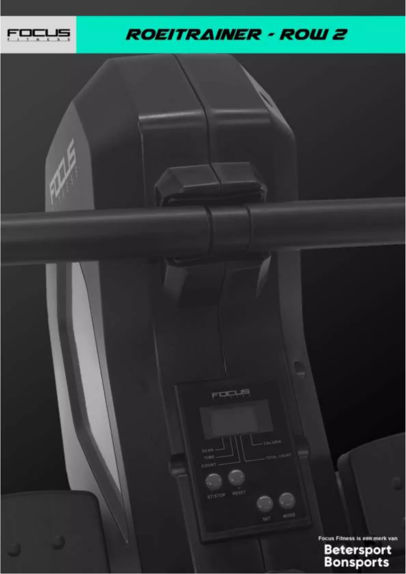 Page n°1 - Manuel utilisateur Focus Fitness Row 2