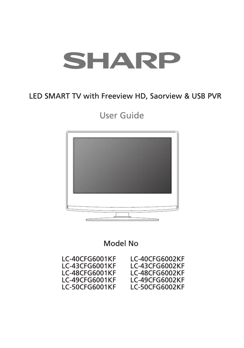 Imagen de la primera página del manual del dispositivo LC-48CFG6001K