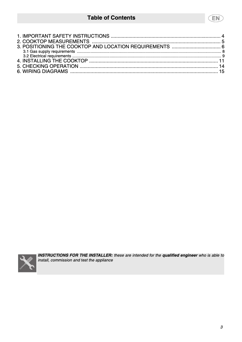Image de la première page du manuel de l'appareil PU64ES