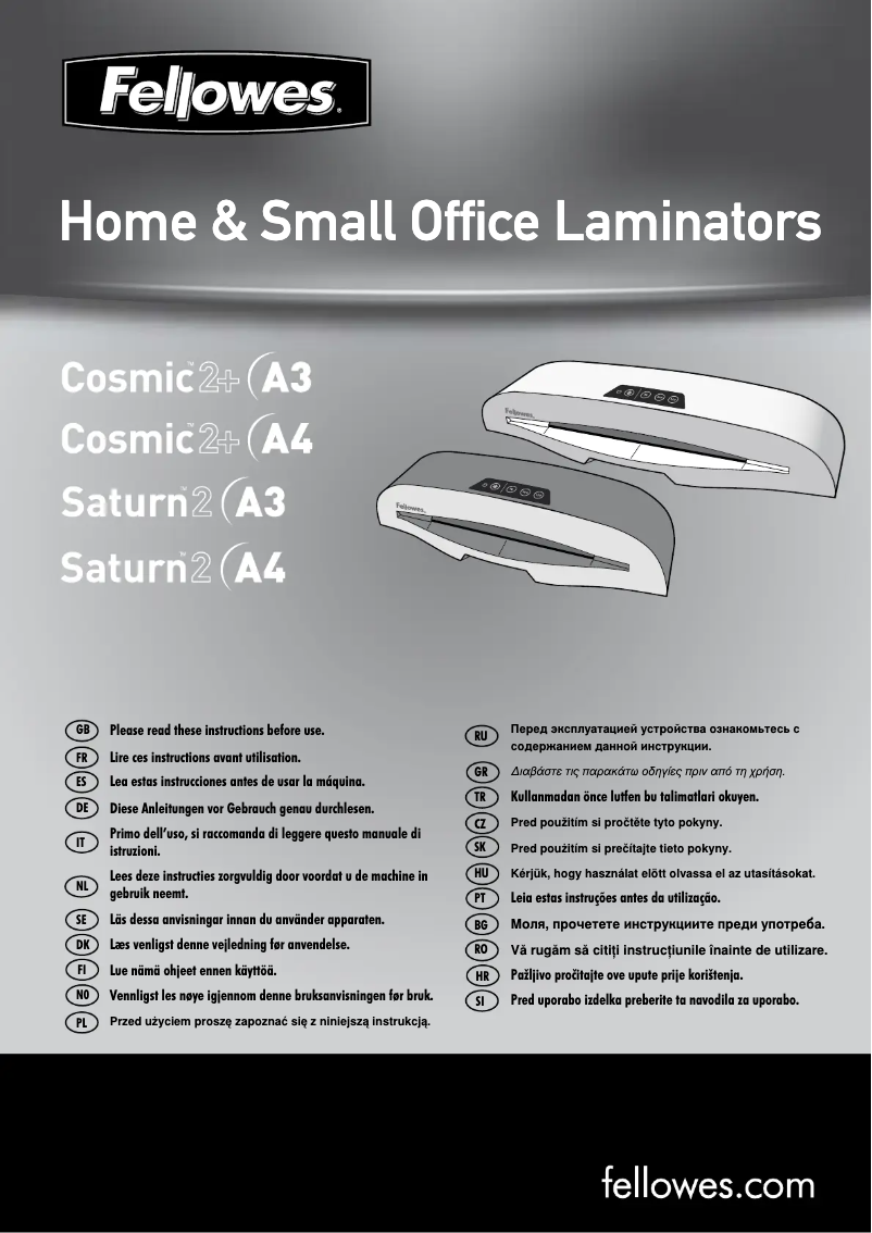 Image de la première page du manuel de l'appareil Saturn/2