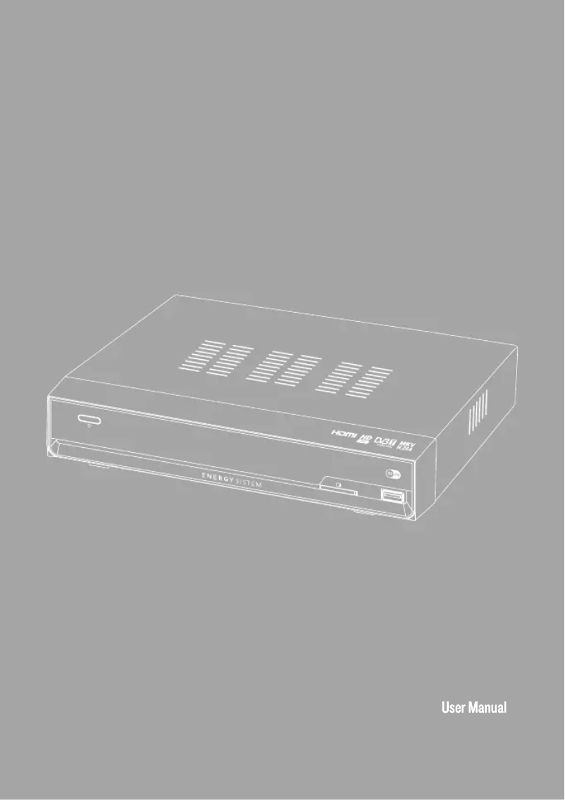 Page 1 de la notice Manuel utilisateur Energy Sistem Energy P3450
