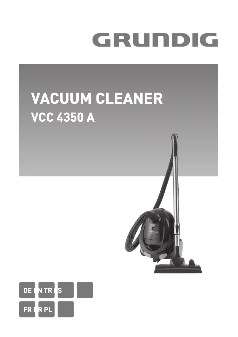 Image de la première page du manuel de l'appareil VCC 4350 A