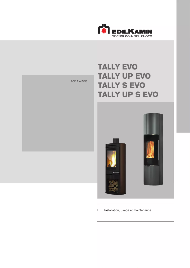 Página 1 del manual Manual de usuario Edilkamin TALLY S EVO