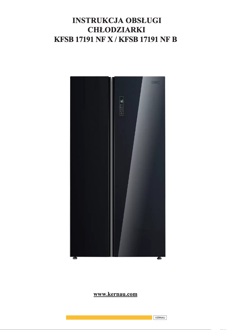 Page 1 de la notice Manuel utilisateur Kernau KFSB 17191 NF X