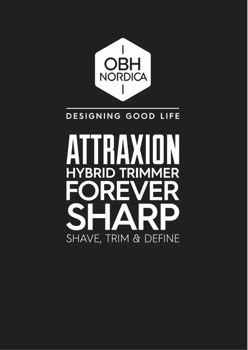 Página 1 del manual Manual de usuario OBH Nordica Attraxion Forever Sharp