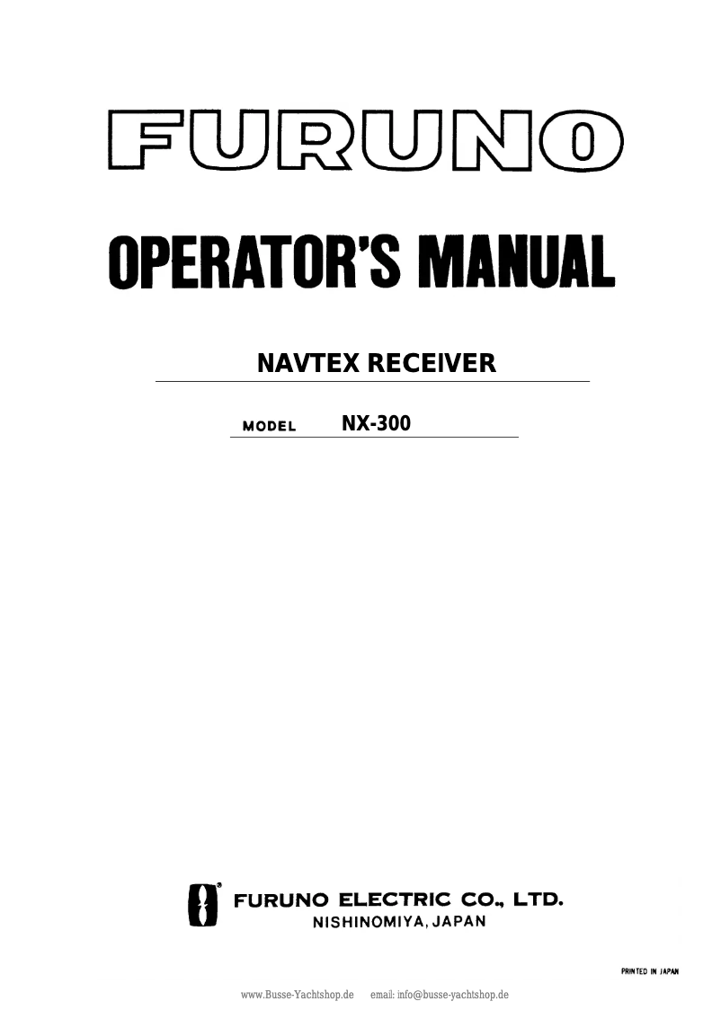 Image de la première page du manuel de l'appareil NX-300