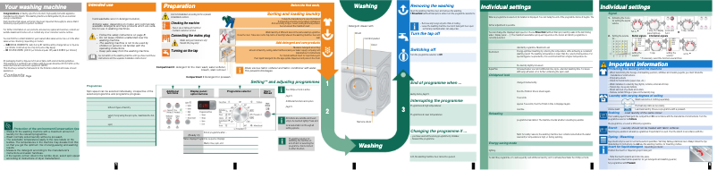 Page n°1 - Manuel utilisateur Bosch WAQ283S0GB