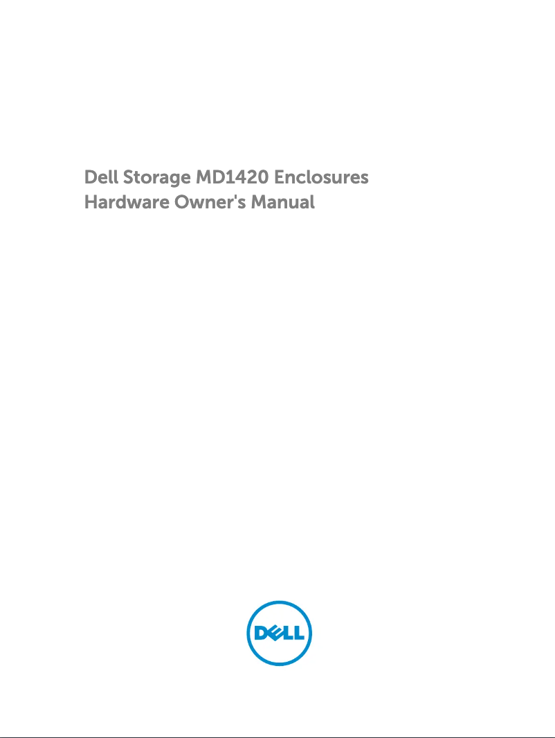 Page n°1 - Manuel utilisateur Dell MD1420