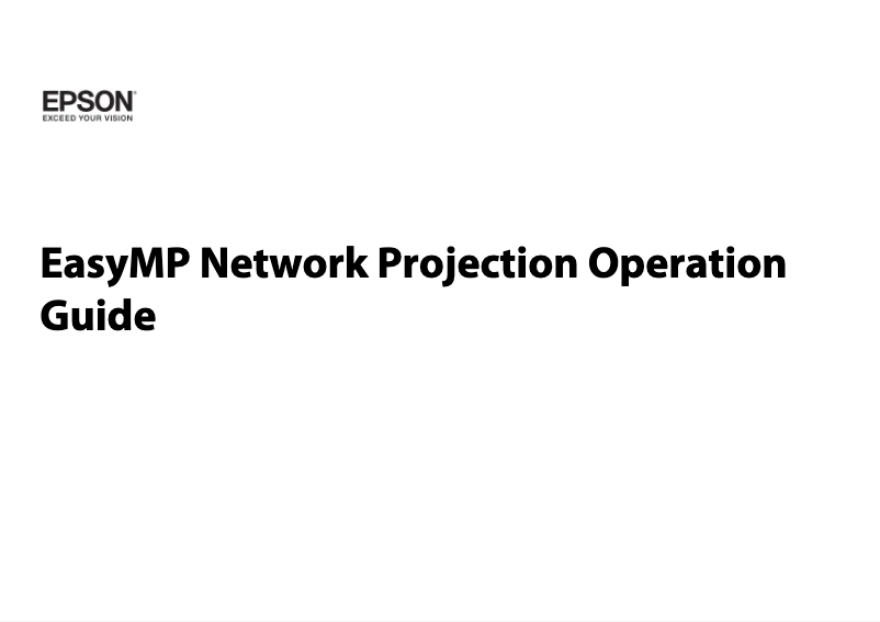 Página 1 del manual Guía de instalación Epson PowerLite 1761W
