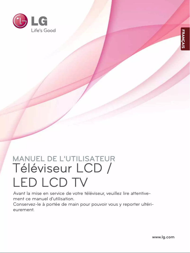 Page n°1 - Manuel utilisateur LG 37LE5300
