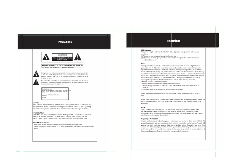 Página 1 del manual Manual de usuario Coby TF-TV2617