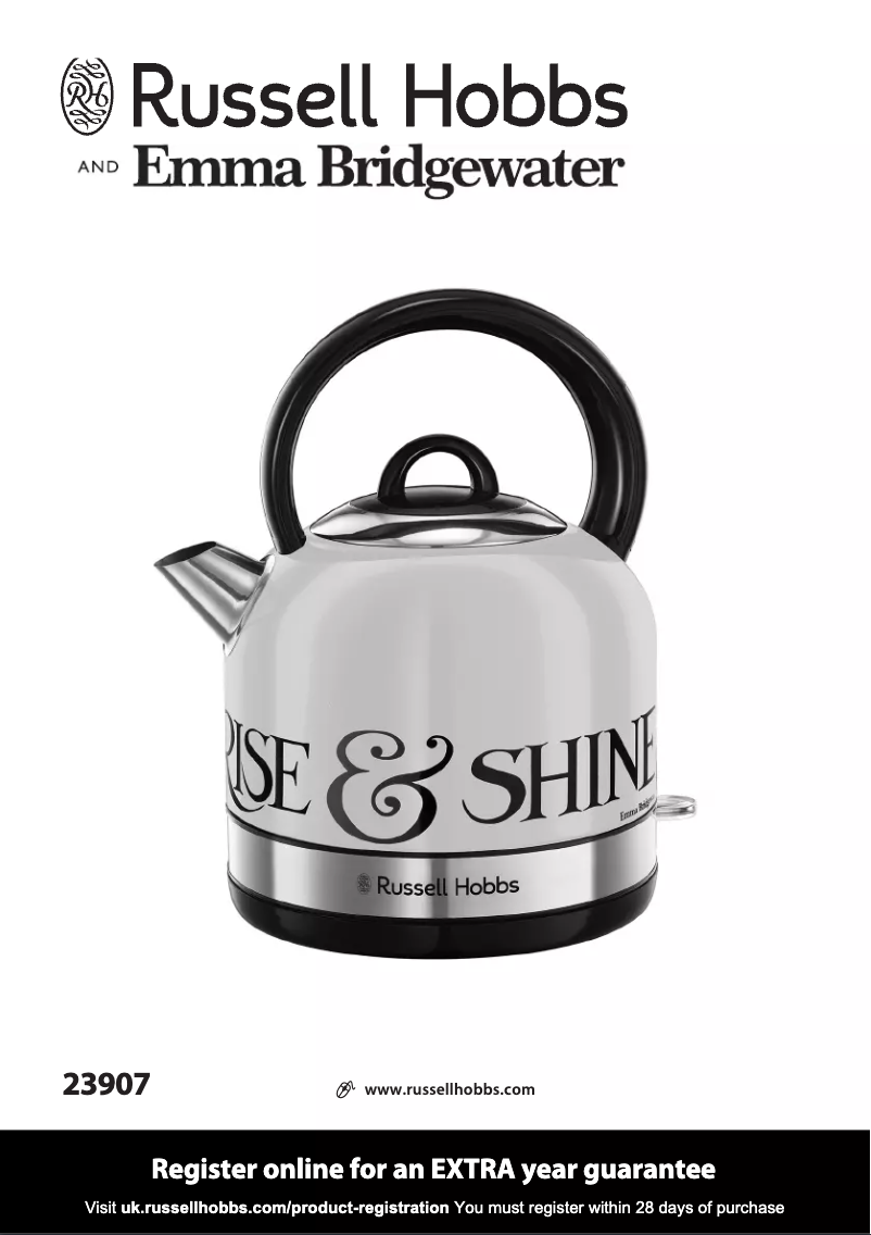 Página 1 del manual Manual de usuario Russell Hobbs Emma Bridgewater 23907