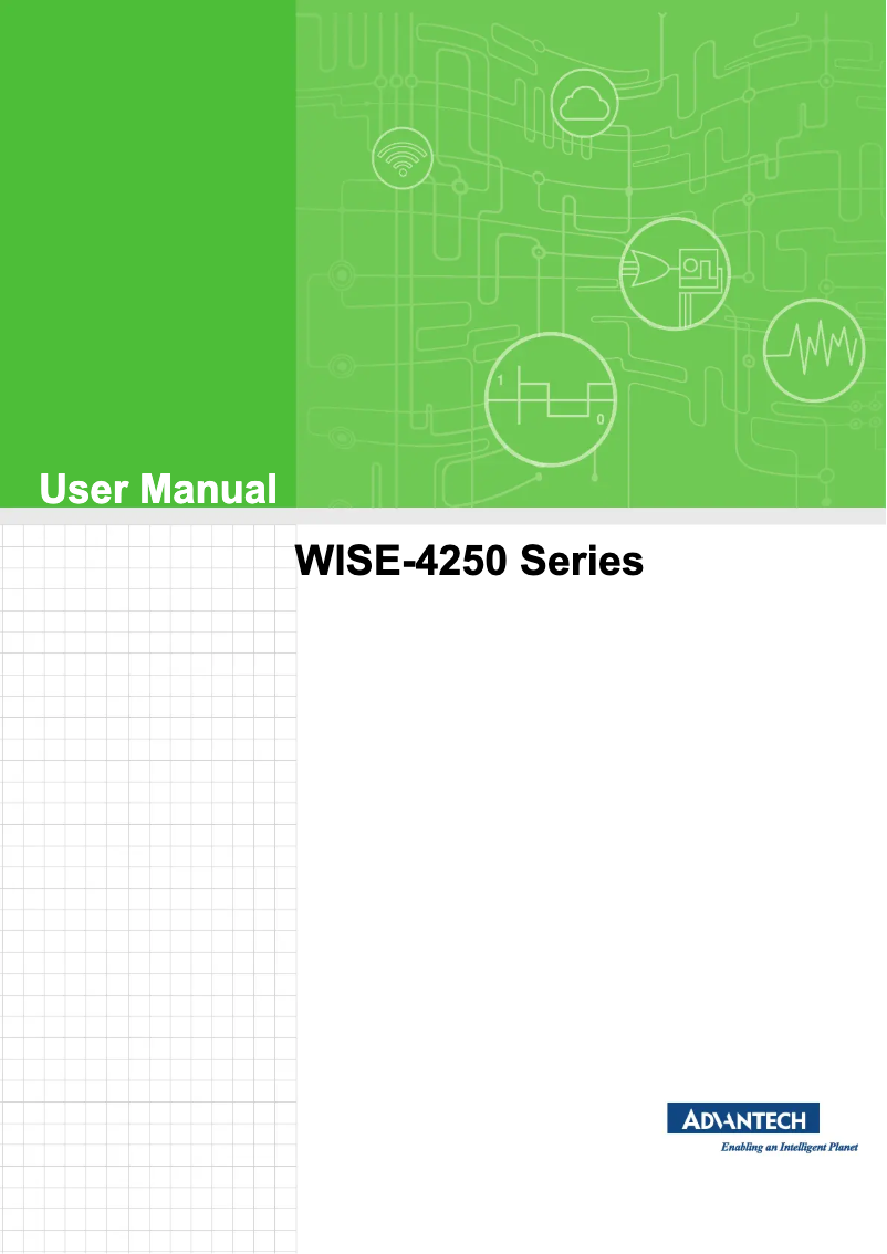 Image de la première page du manuel de l'appareil WISE-4250-A