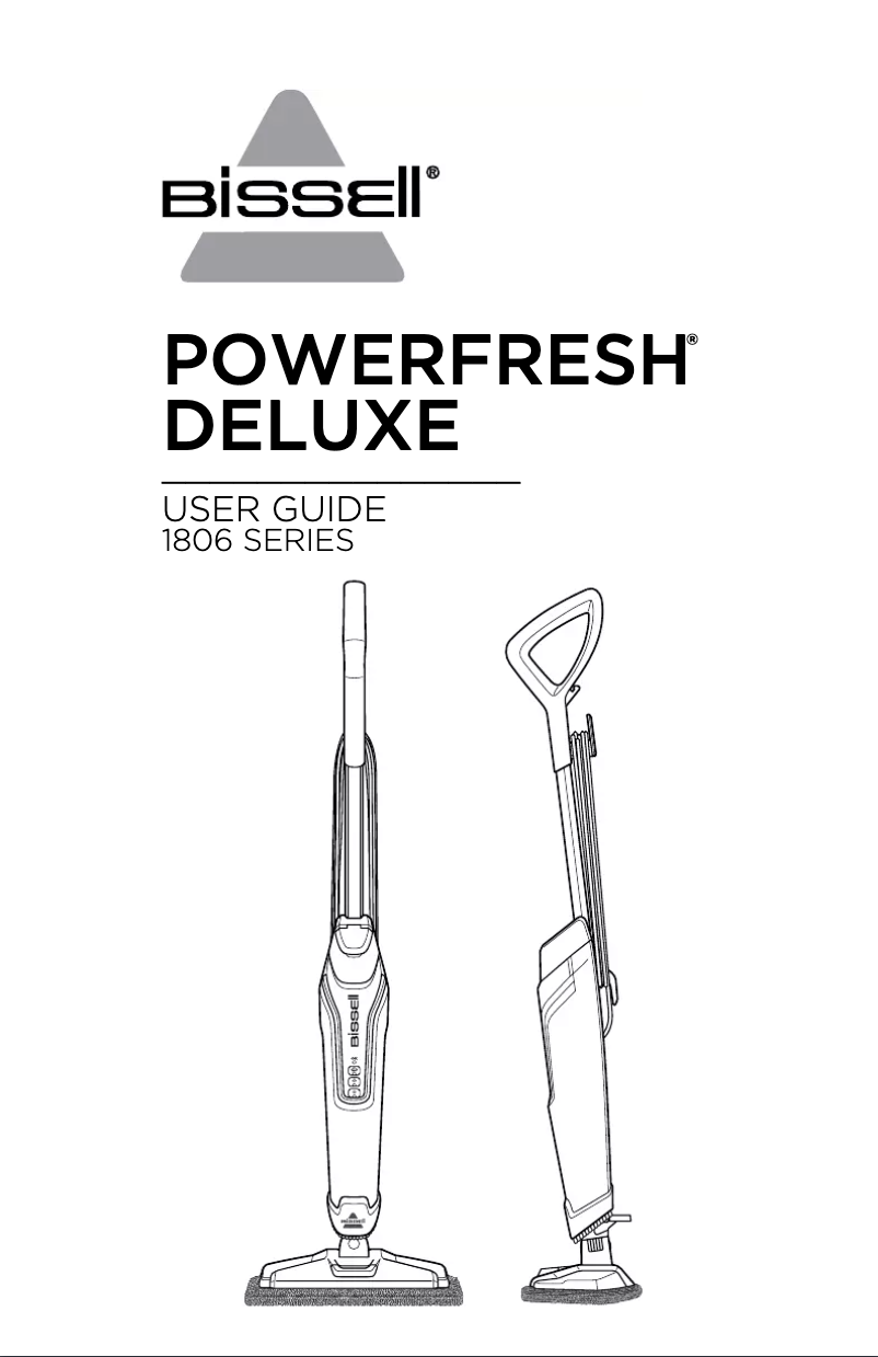 Página 1 del manual Manual de usuario Bissell PowerFresh Deluxe