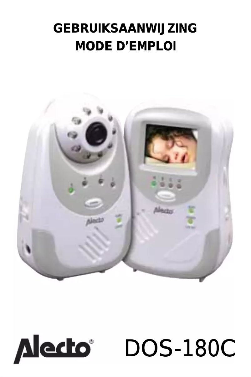 Page 1 de la notice Manuel utilisateur Alecto DOS 180