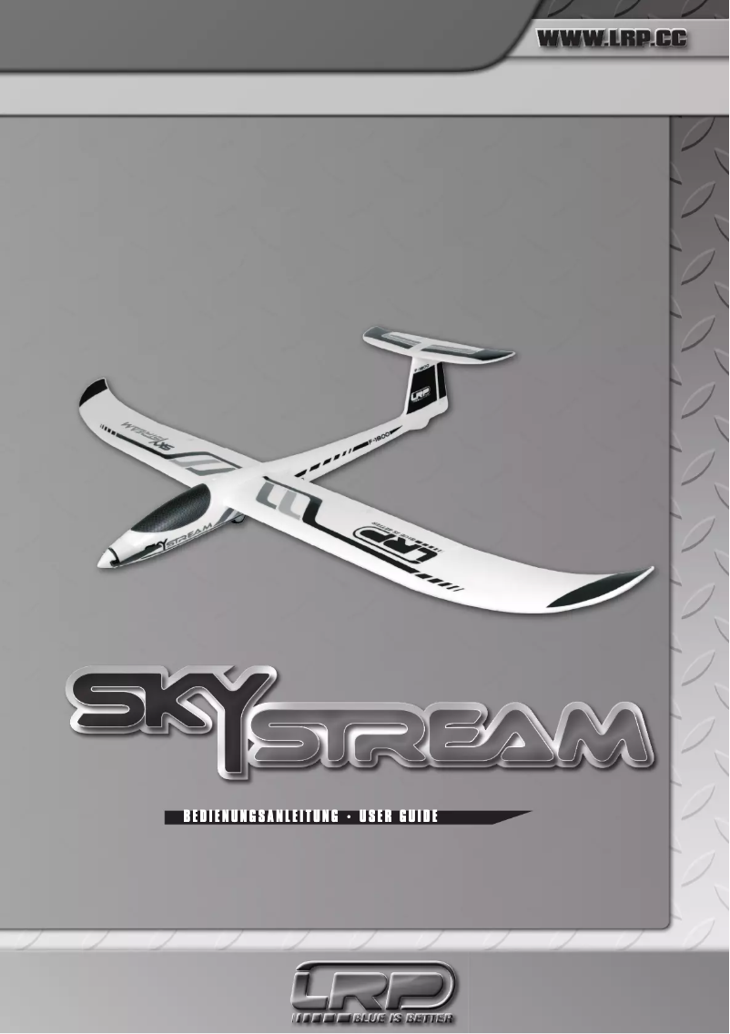 Page 1 de la notice Manuel utilisateur LRP F-1800 SkyStream Airplane