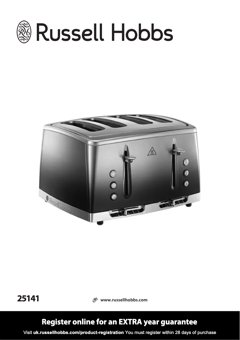 Page 1 de la notice Manuel utilisateur Russell Hobbs Eclipse 25141