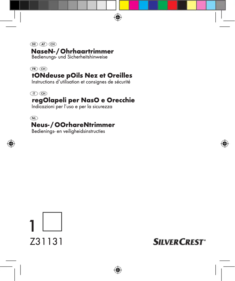 Página 1 del manual Manual de usuario SilverCrest IAN 97794