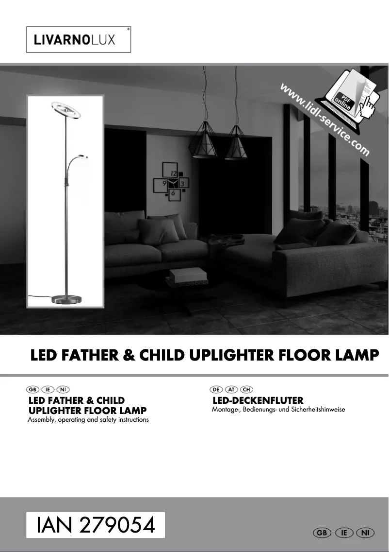 Image de la première page du manuel de l'appareil IAN 279054