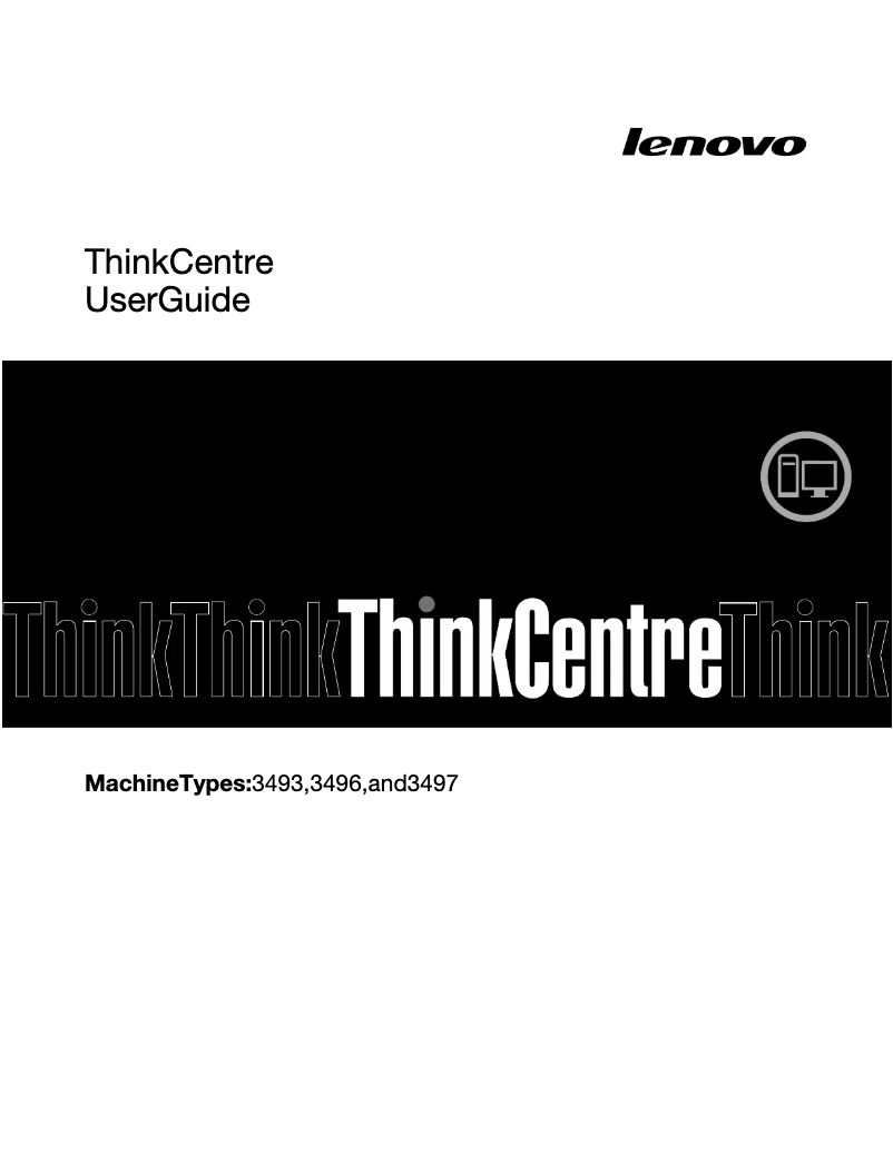 Página 1 del manual Manual de usuario Lenovo ThinkCentre 72