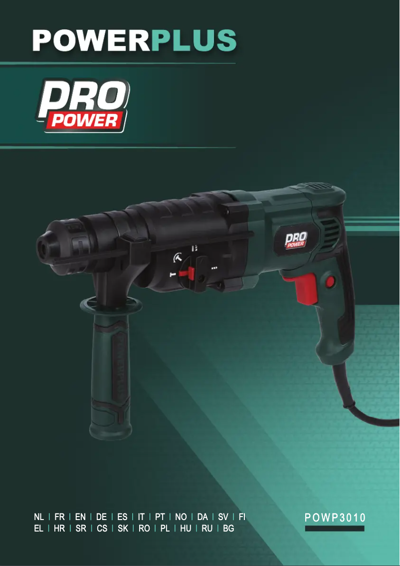 Page 1 de la notice Manuel utilisateur PowerPlus POWP3010