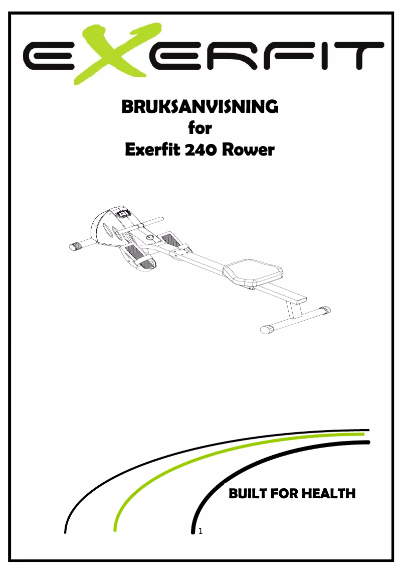 Image de la première page du manuel de l'appareil 240